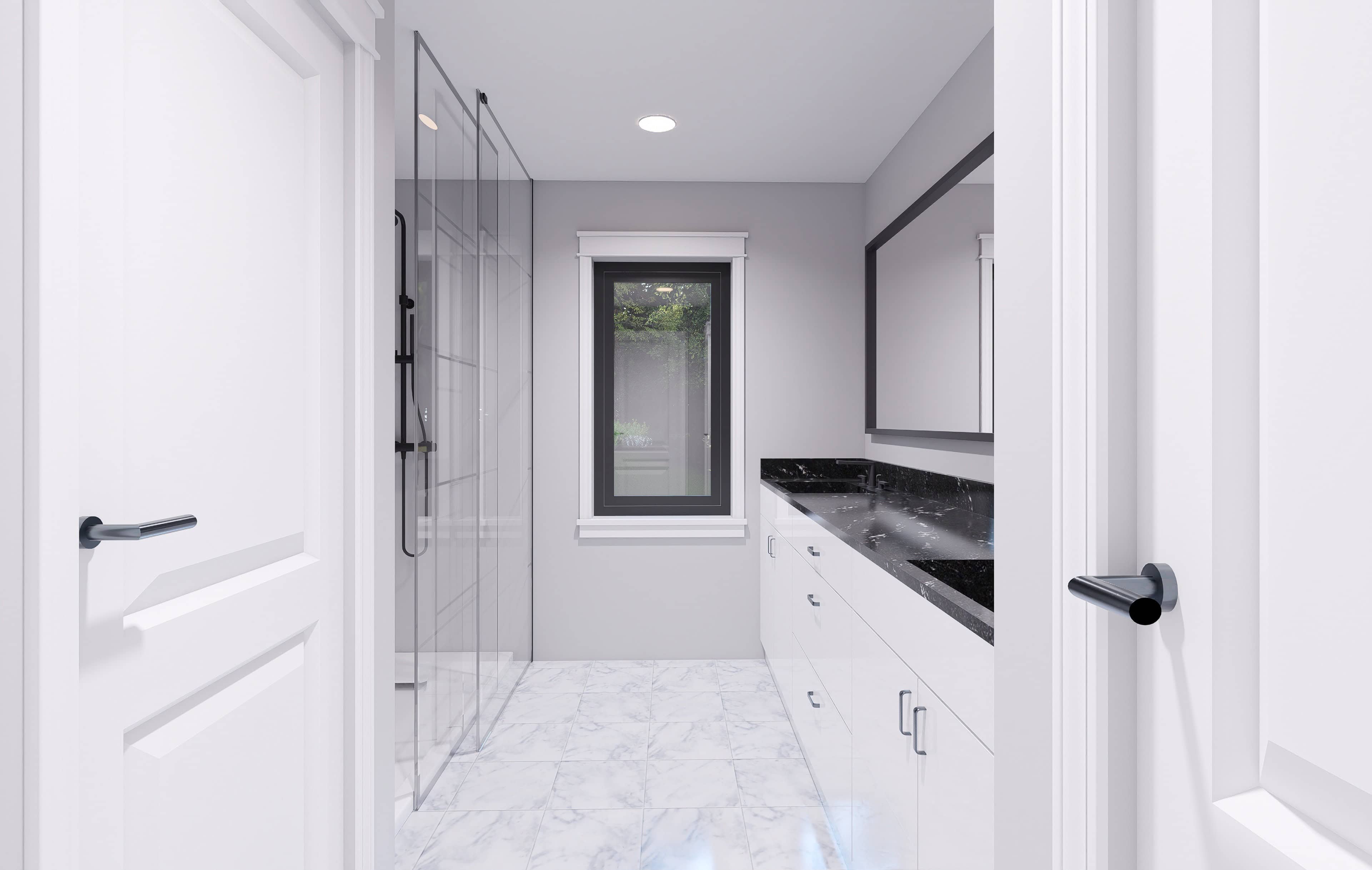 Master Bathroom of this 2-Bedroom,1491 Sq Ft Plan -196-1945