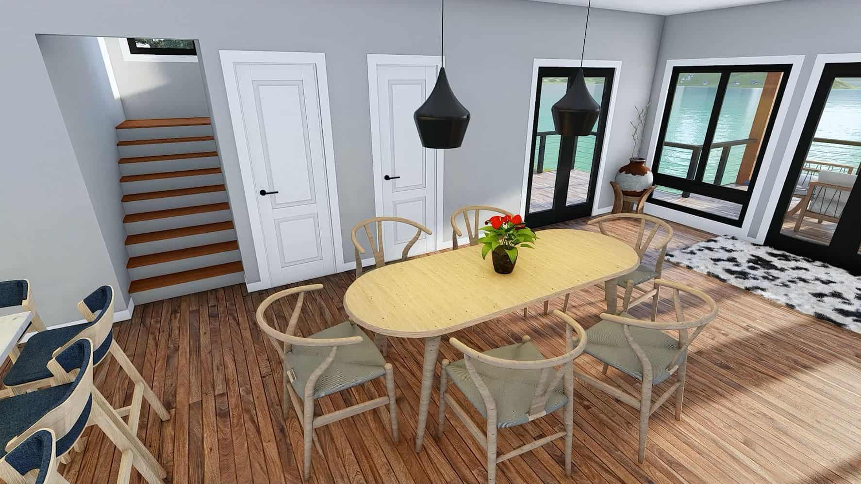Dining Room of this 4-Bedroom,2668 Sq Ft Plan -196-1998