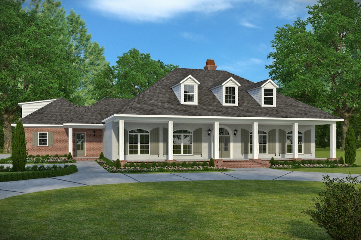 3 Bedrm 2964 Sq Ft Acadian House  Plan  197 1024