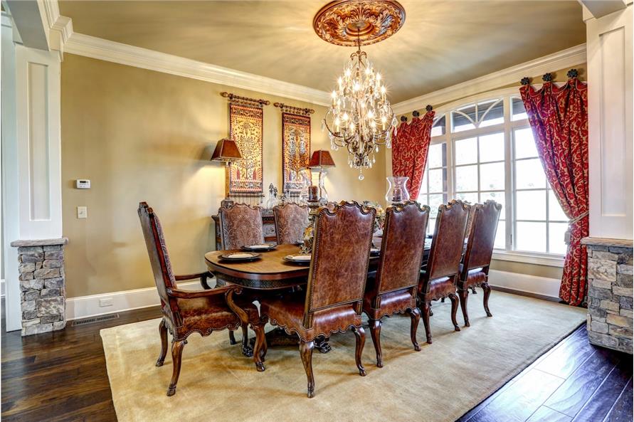 Dining Room of this 3-Bedroom,3480 Sq Ft Plan -3480