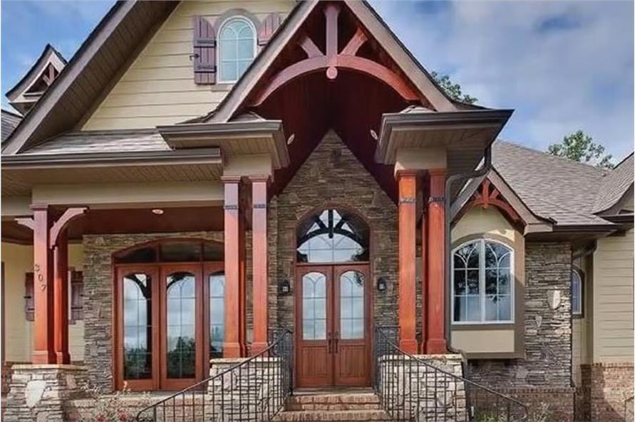 Porch of this 3-Bedroom,3110 Sq Ft Plan -3110