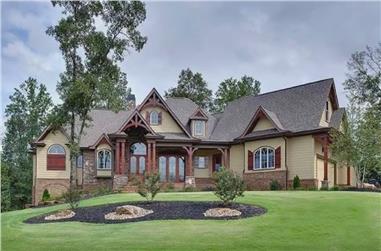 4-Bedroom, 3245 Sq Ft Cottage Home Plan - 198-1035 - Main Exterior