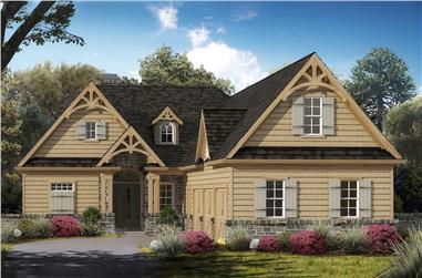 3-Bedroom, 2498 Sq Ft Cottage House - Plan #198-1038 - Front Exterior