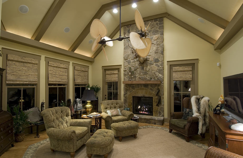 Family Room of this 4-Bedroom,3318 Sq Ft Plan -198-1039
