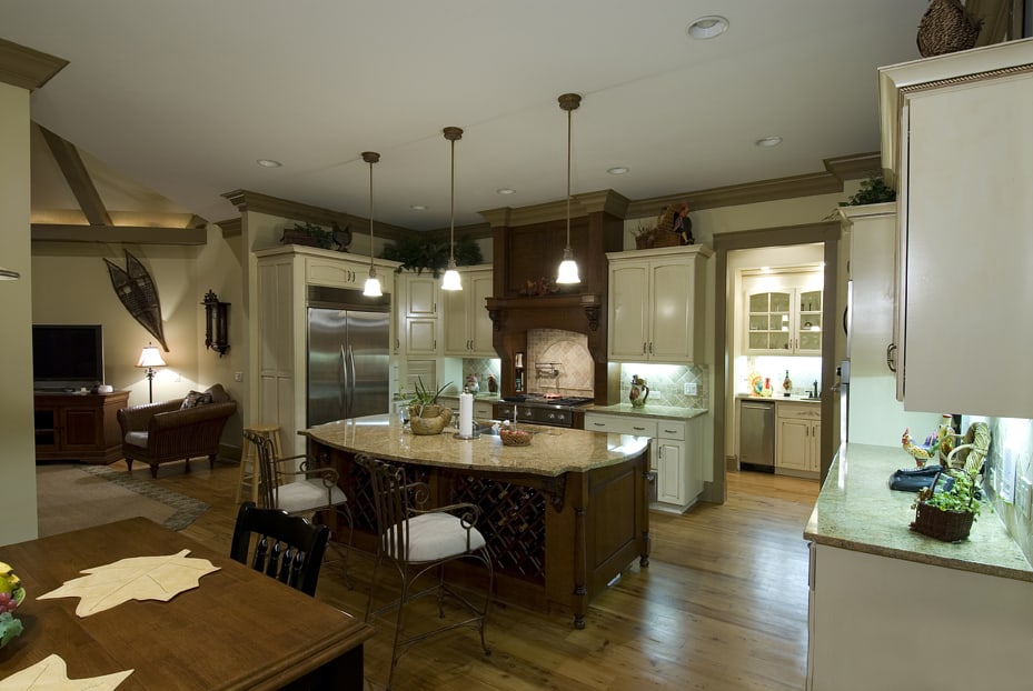 Kitchen of this 4-Bedroom,3318 Sq Ft Plan -198-1039