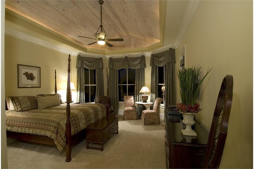 Master Bedroom of this 4-Bedroom,3318 Sq Ft Plan -198-1039