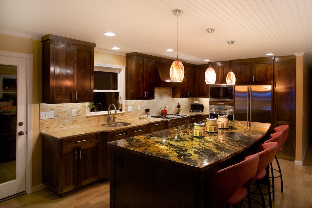 Kitchen: Kitchen Island of this 4-Bedroom,4941 Sq Ft Plan -198-1074