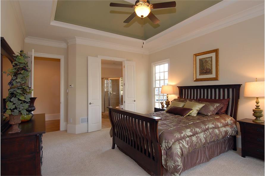 Master Bedroom of this 4-Bedroom,3337 Sq Ft Plan -3337