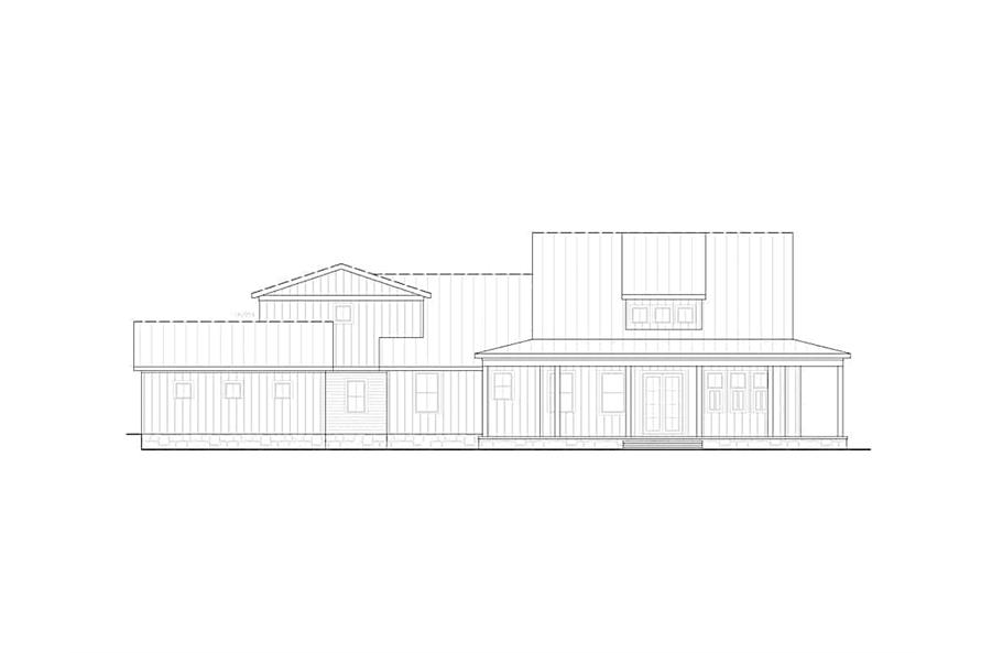 198-1124: Home Plan Front Elevation