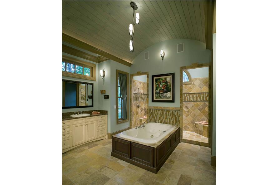 198-1125: Home Interior Photograph-Master Bathroom