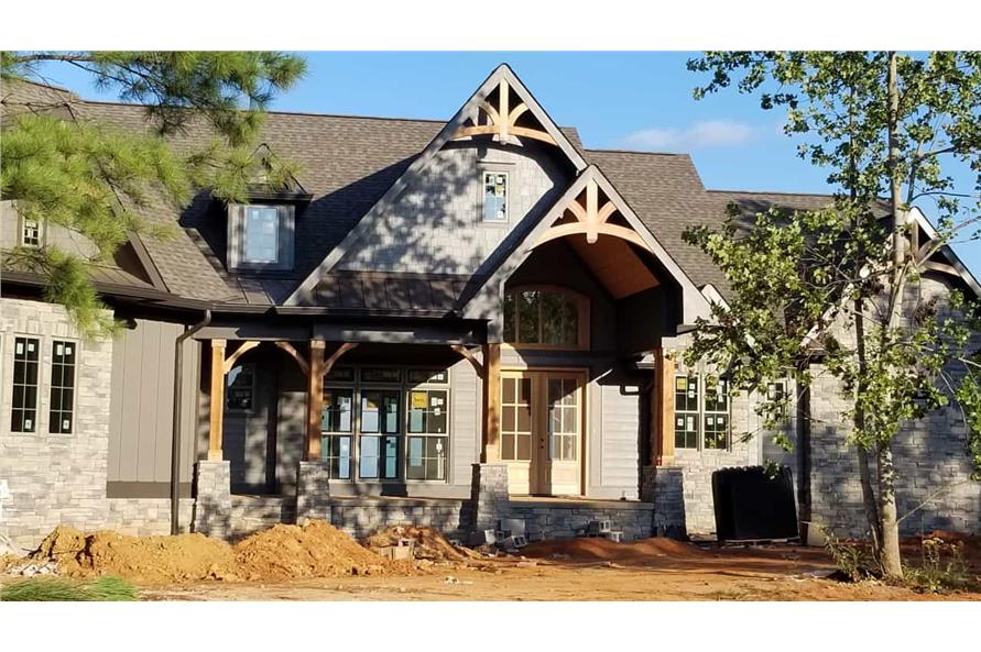 Front View of this 5-Bedroom,4851 Sq Ft Plan -198-1133