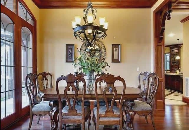 Dining Room of this 3-Bedroom,3110 Sq Ft Plan -198-1158