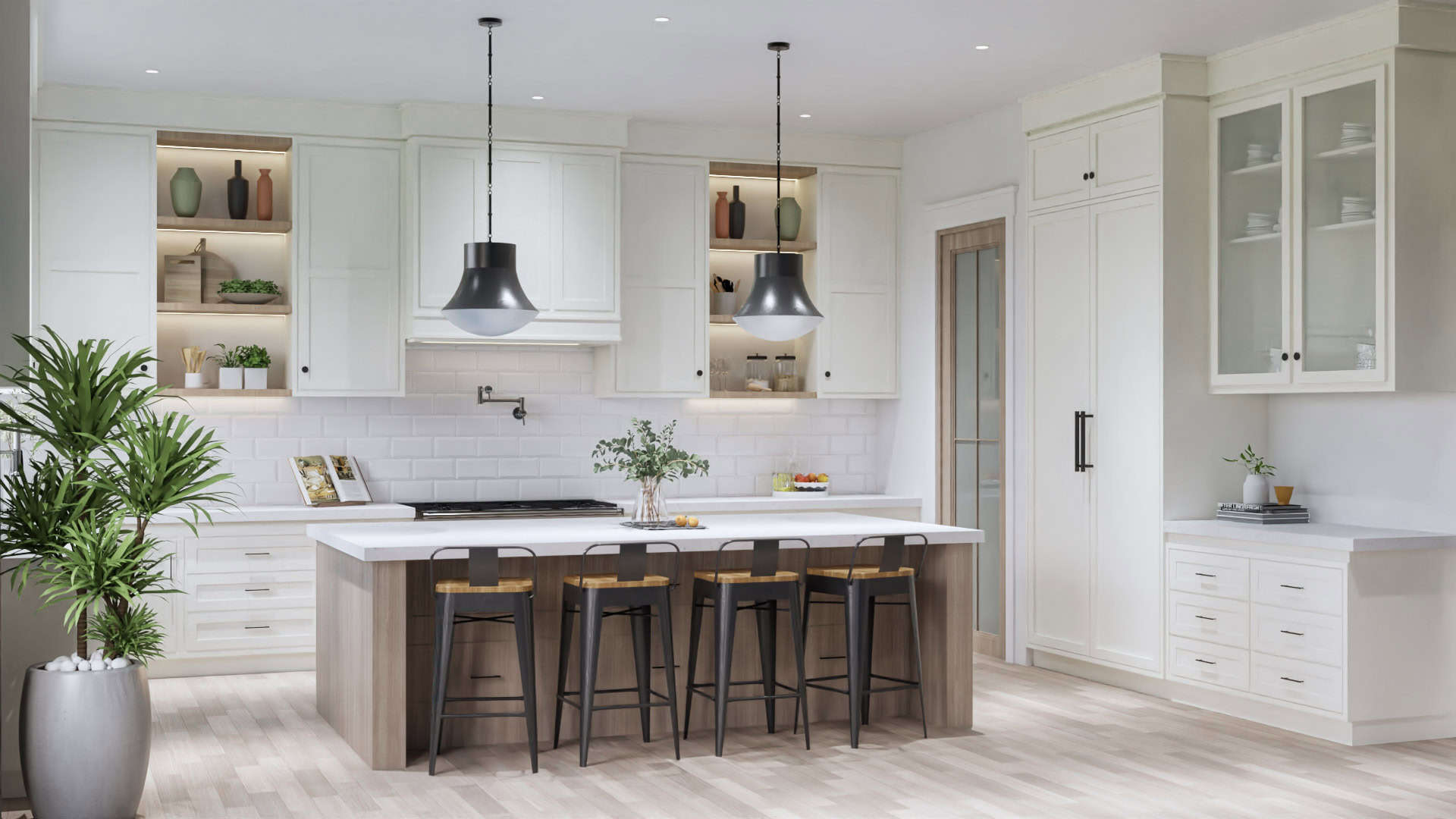 Kitchen of this 4-Bedroom,3694 Sq Ft Plan -198-1168