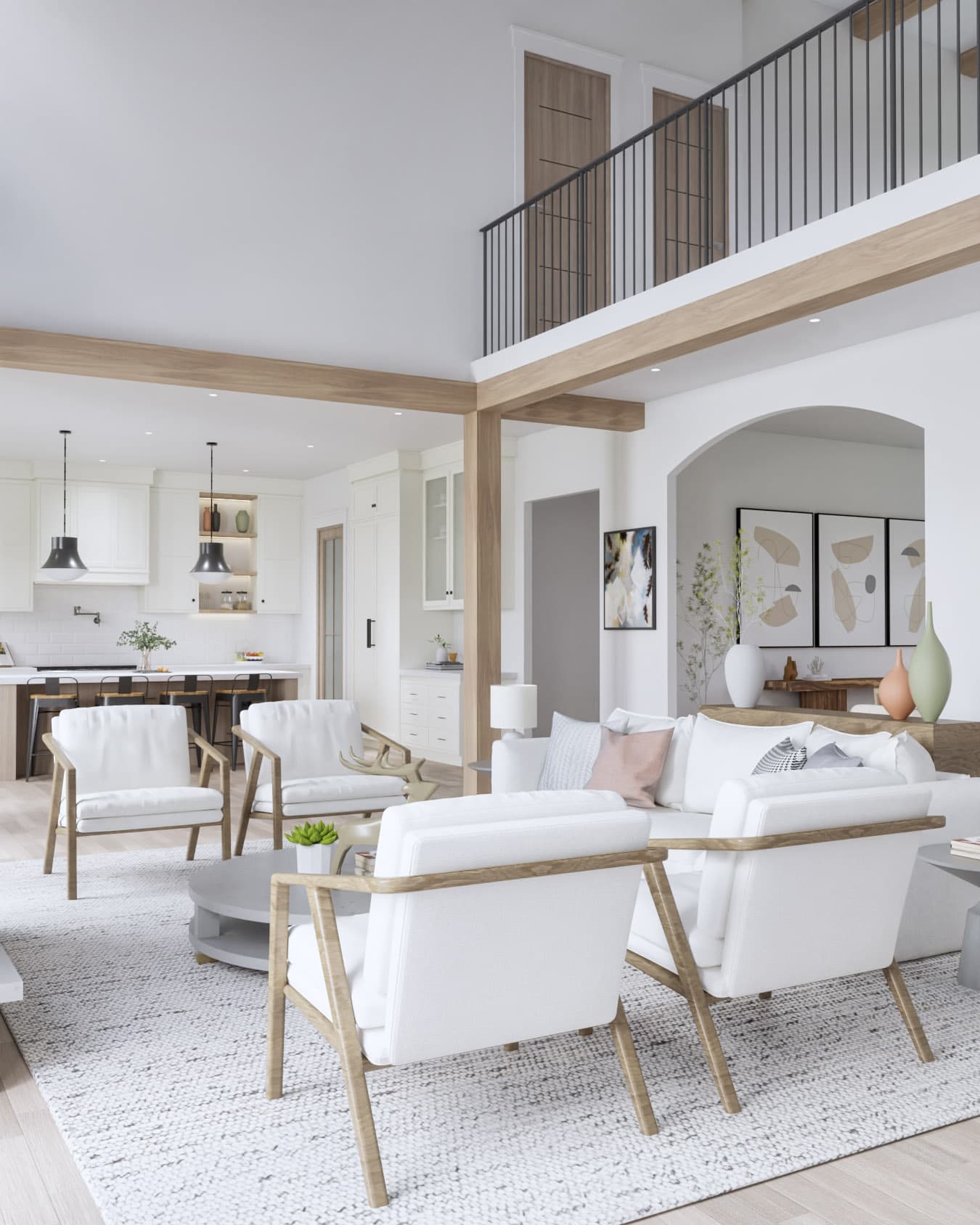 Great Room of this 4-Bedroom,3694 Sq Ft Plan -198-1168