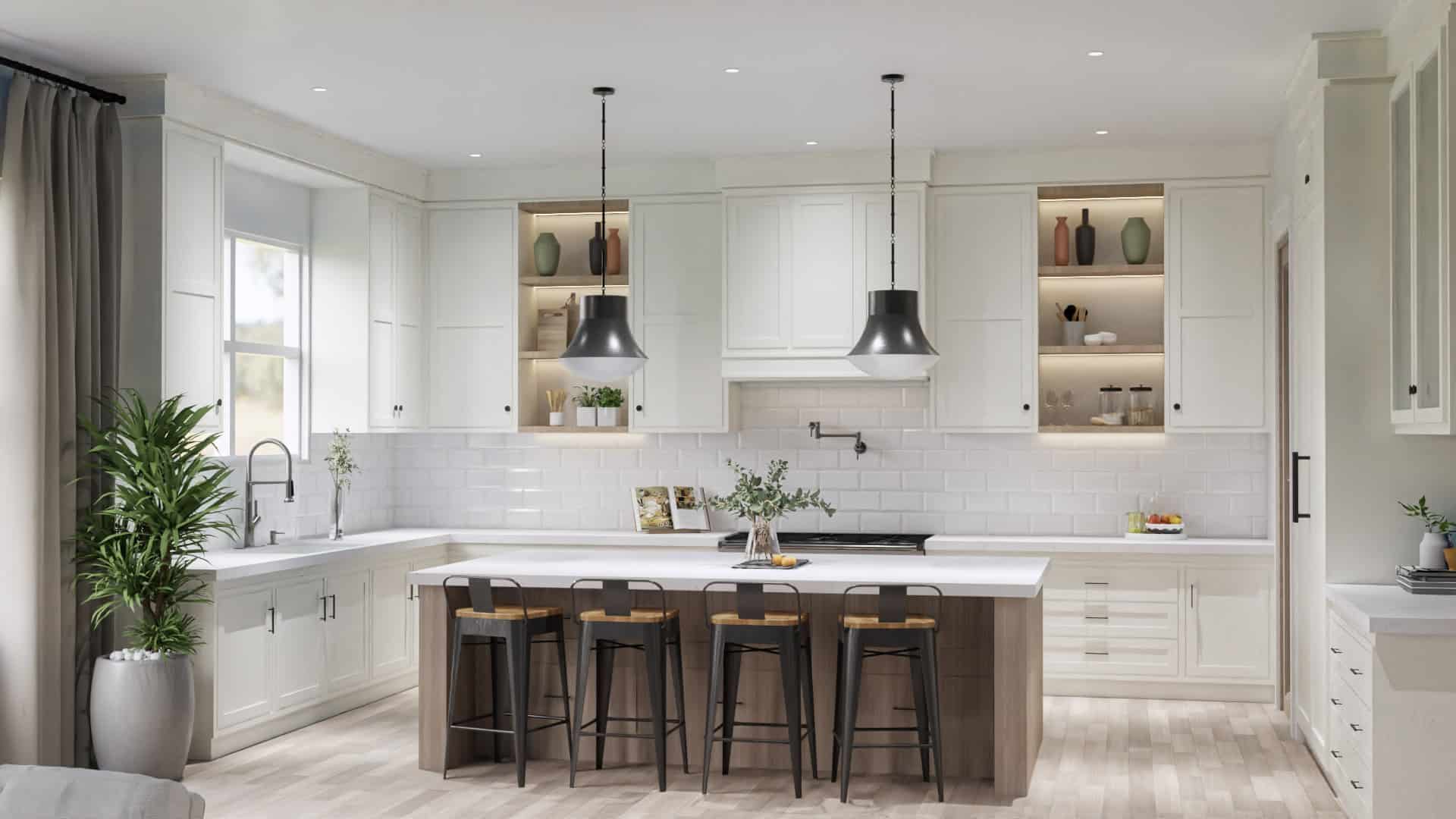 Kitchen of this 4-Bedroom,3694 Sq Ft Plan -198-1168