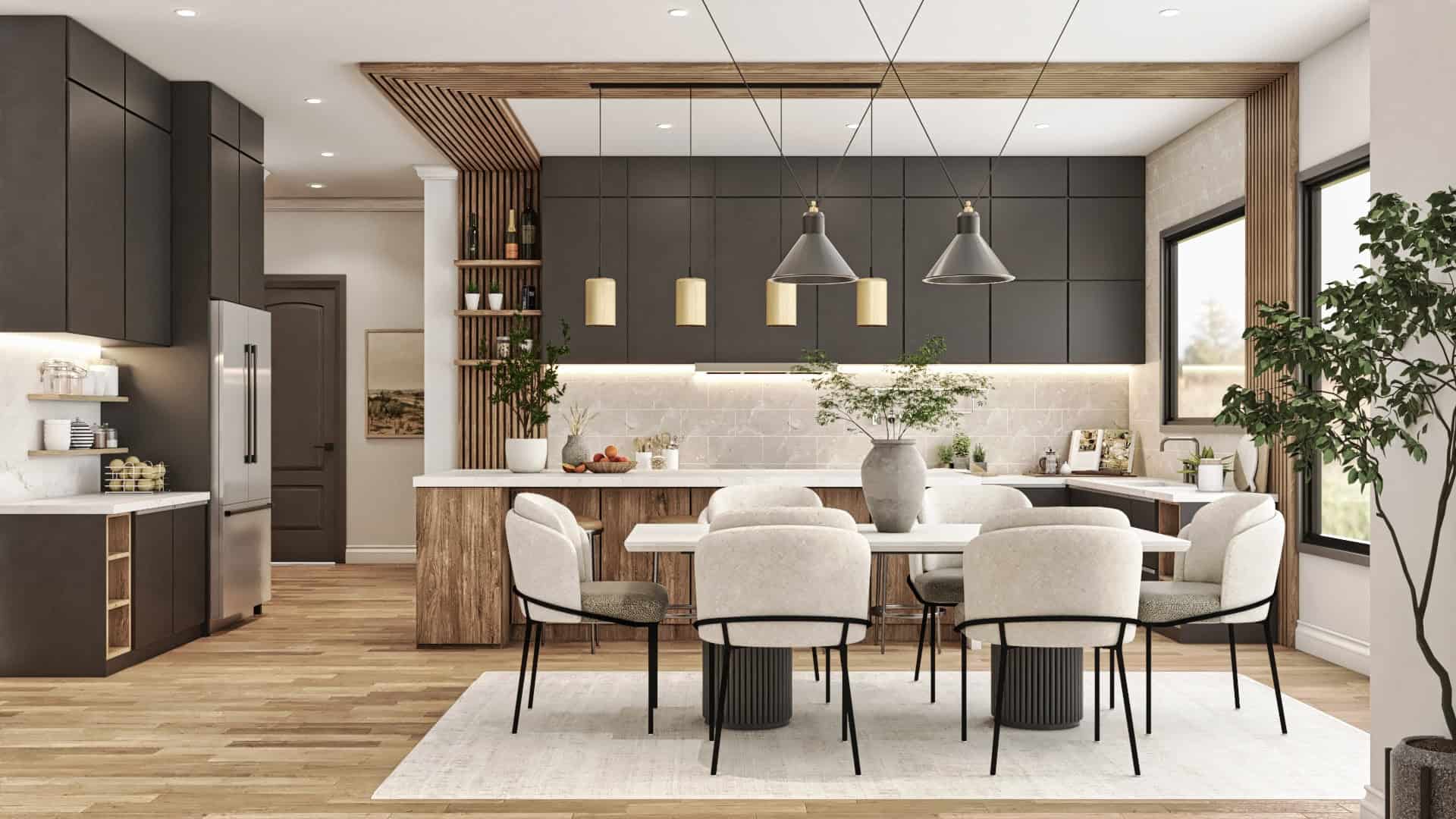 Dining Room of this 4-Bedroom,3849 Sq Ft Plan -198-1170