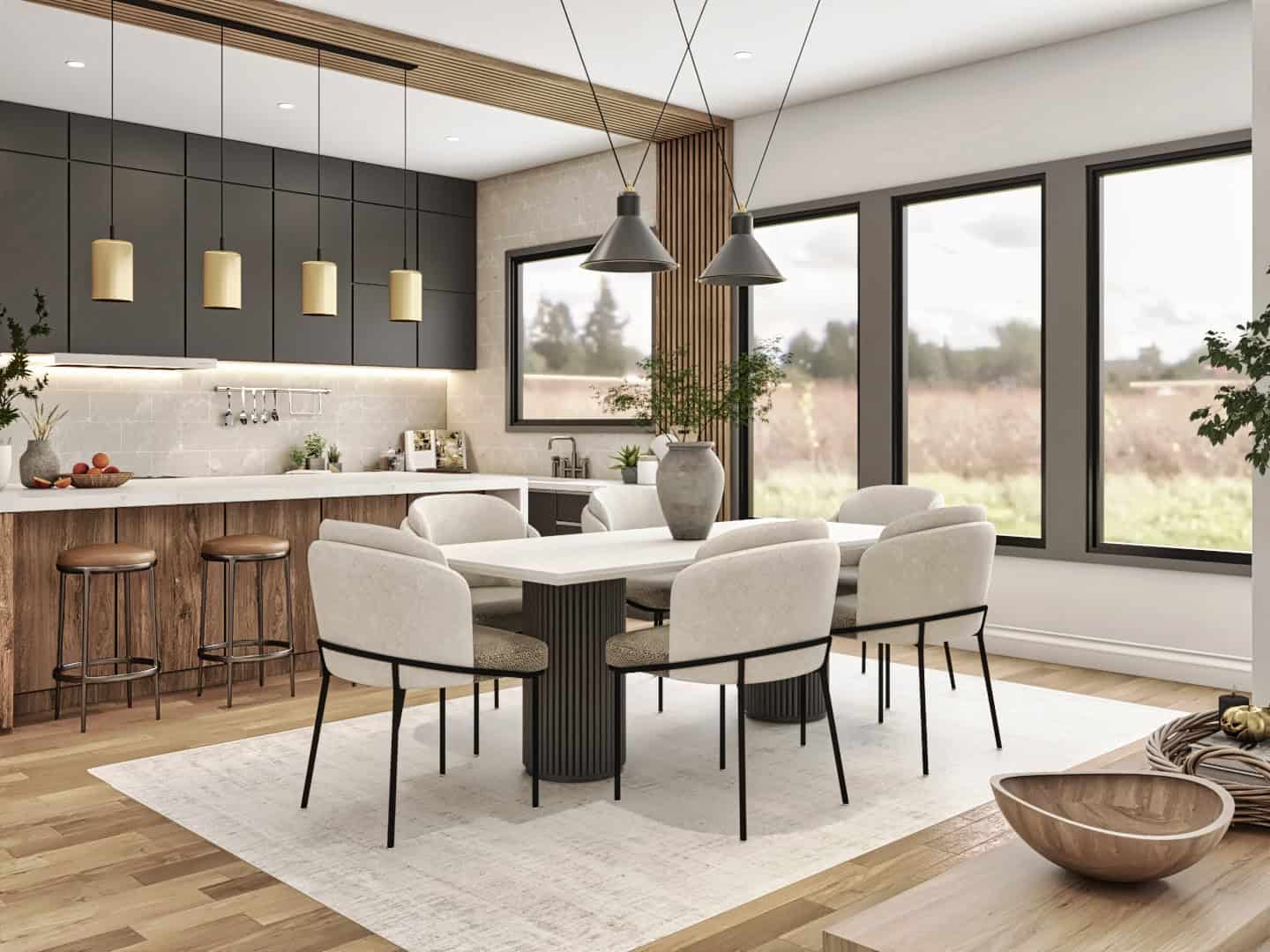 Dining Room of this 4-Bedroom,3849 Sq Ft Plan -198-1170