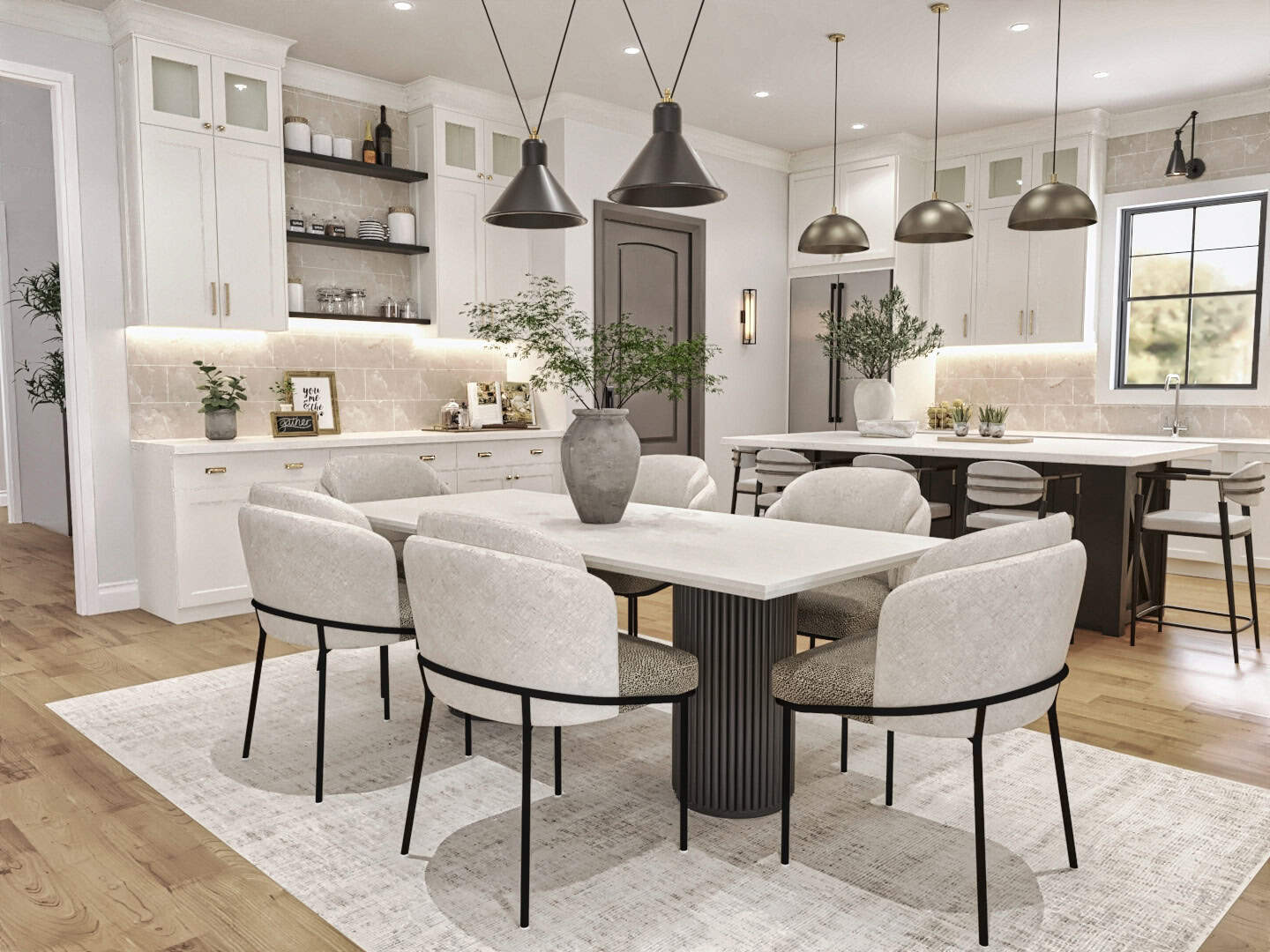 Dining Room of this 3-Bedroom,4339 Sq Ft Plan -198-1171