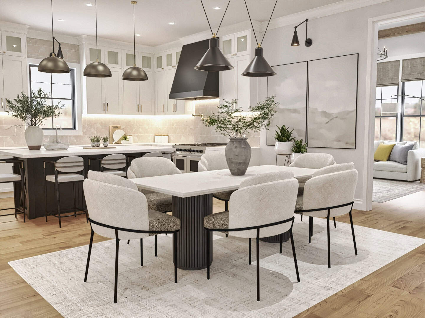 Dining Room of this 3-Bedroom,4339 Sq Ft Plan -198-1171