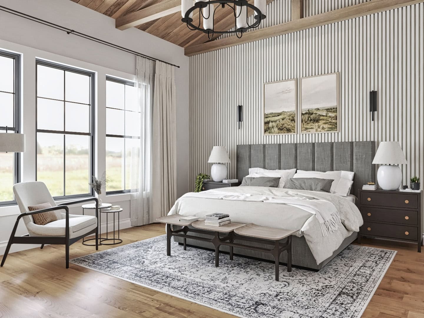 Master Bedroom of this 3-Bedroom,4339 Sq Ft Plan -198-1171