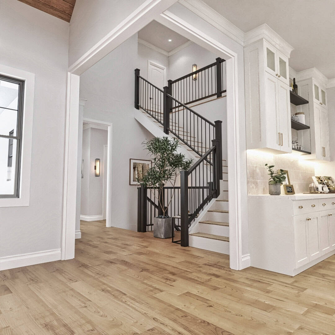 Stairs of this 3-Bedroom,4339 Sq Ft Plan -198-1171