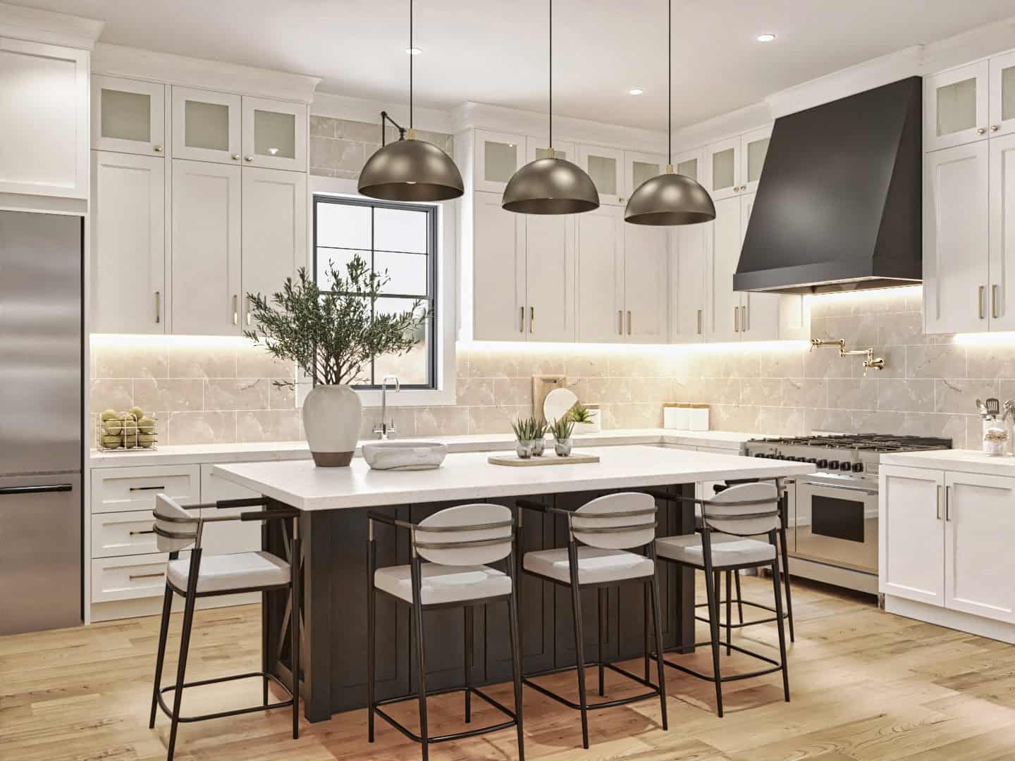 Kitchen: Kitchen Island of this 3-Bedroom,4339 Sq Ft Plan -198-1171