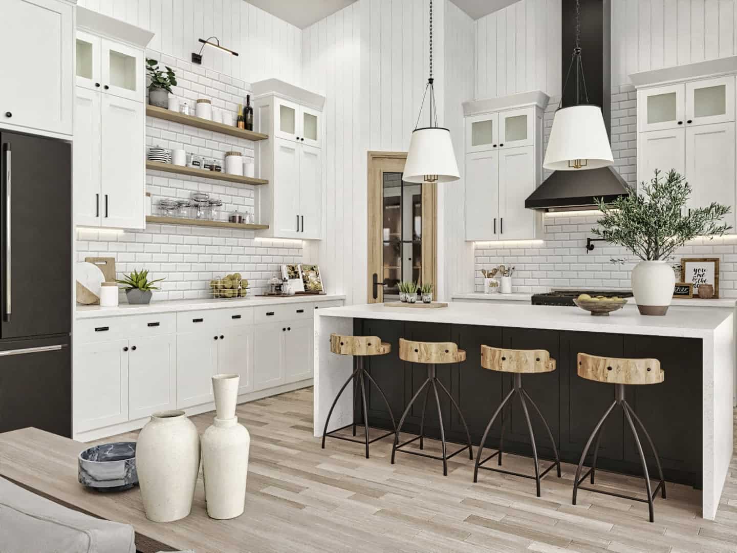 Kitchen: Kitchen Island of this 4-Bedroom,3076 Sq Ft Plan -198-1172