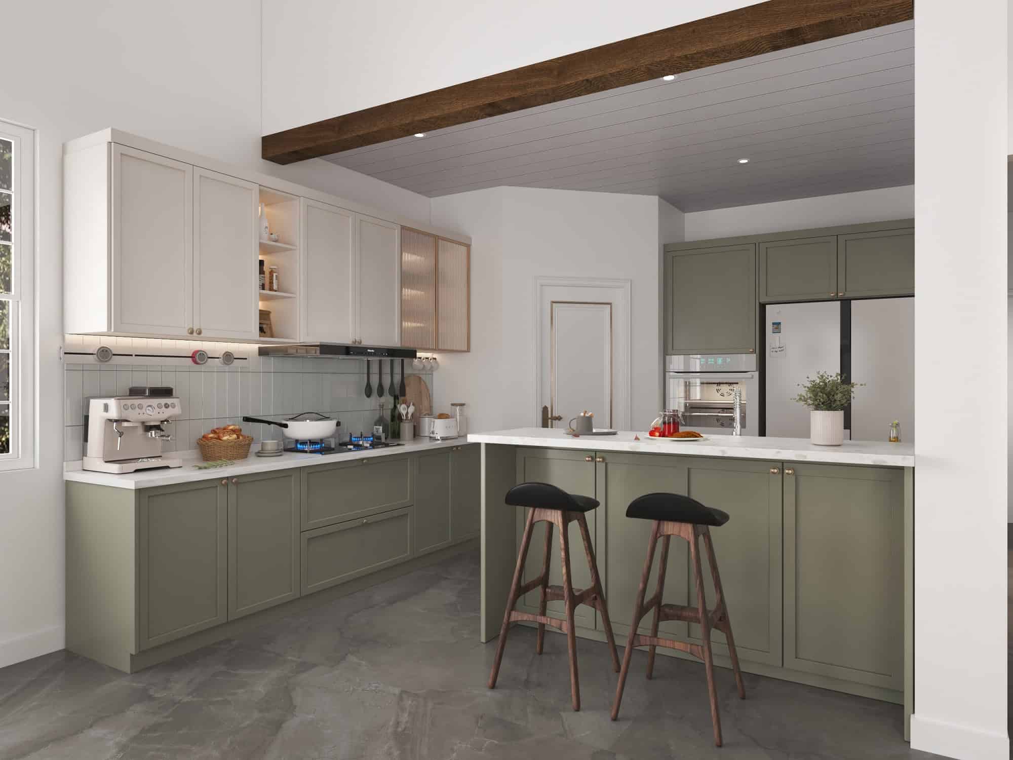 Kitchen of this 3-Bedroom,2402 Sq Ft Plan -198-1173