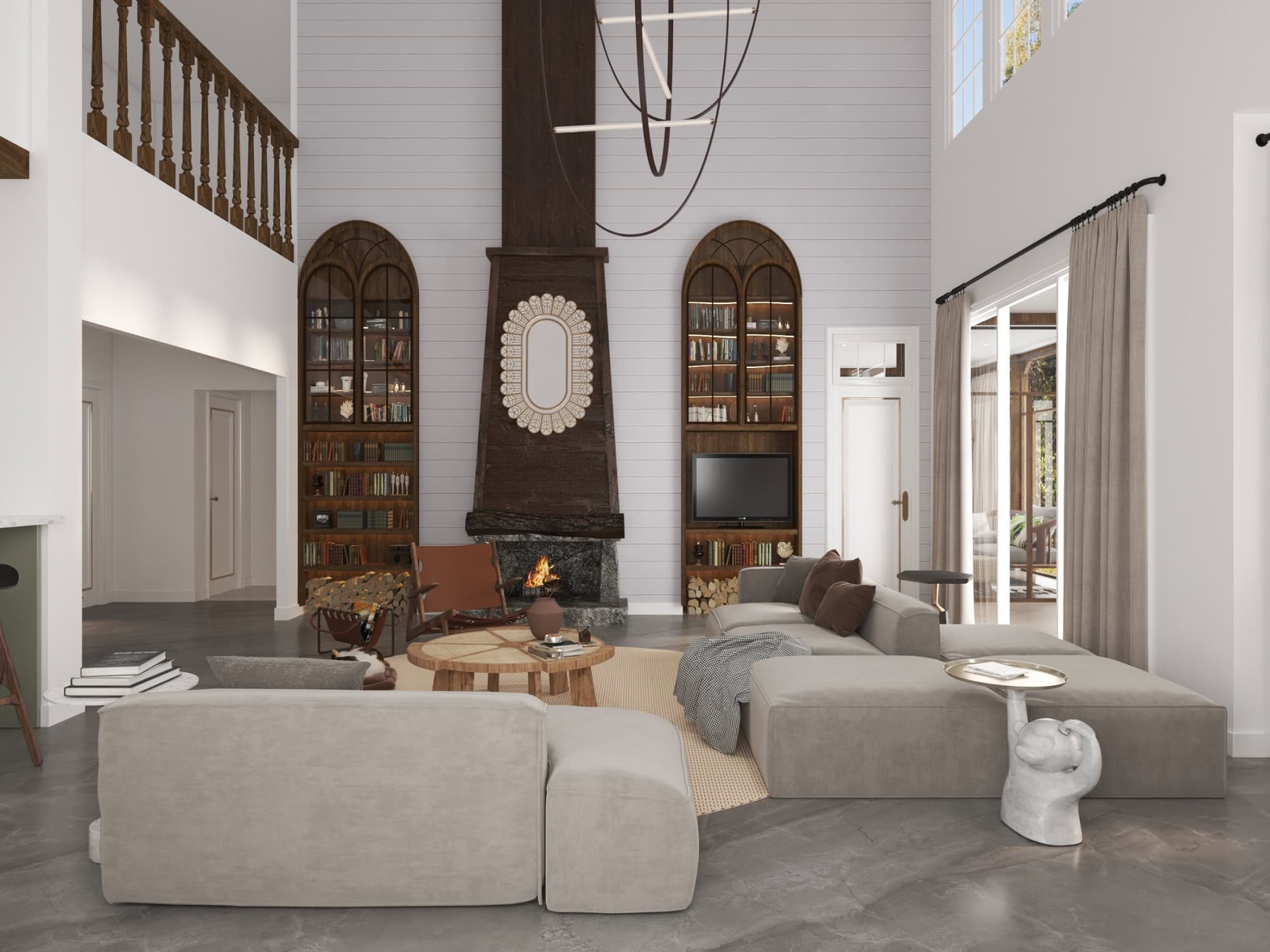 Great Room of this 3-Bedroom,2402 Sq Ft Plan -198-1173