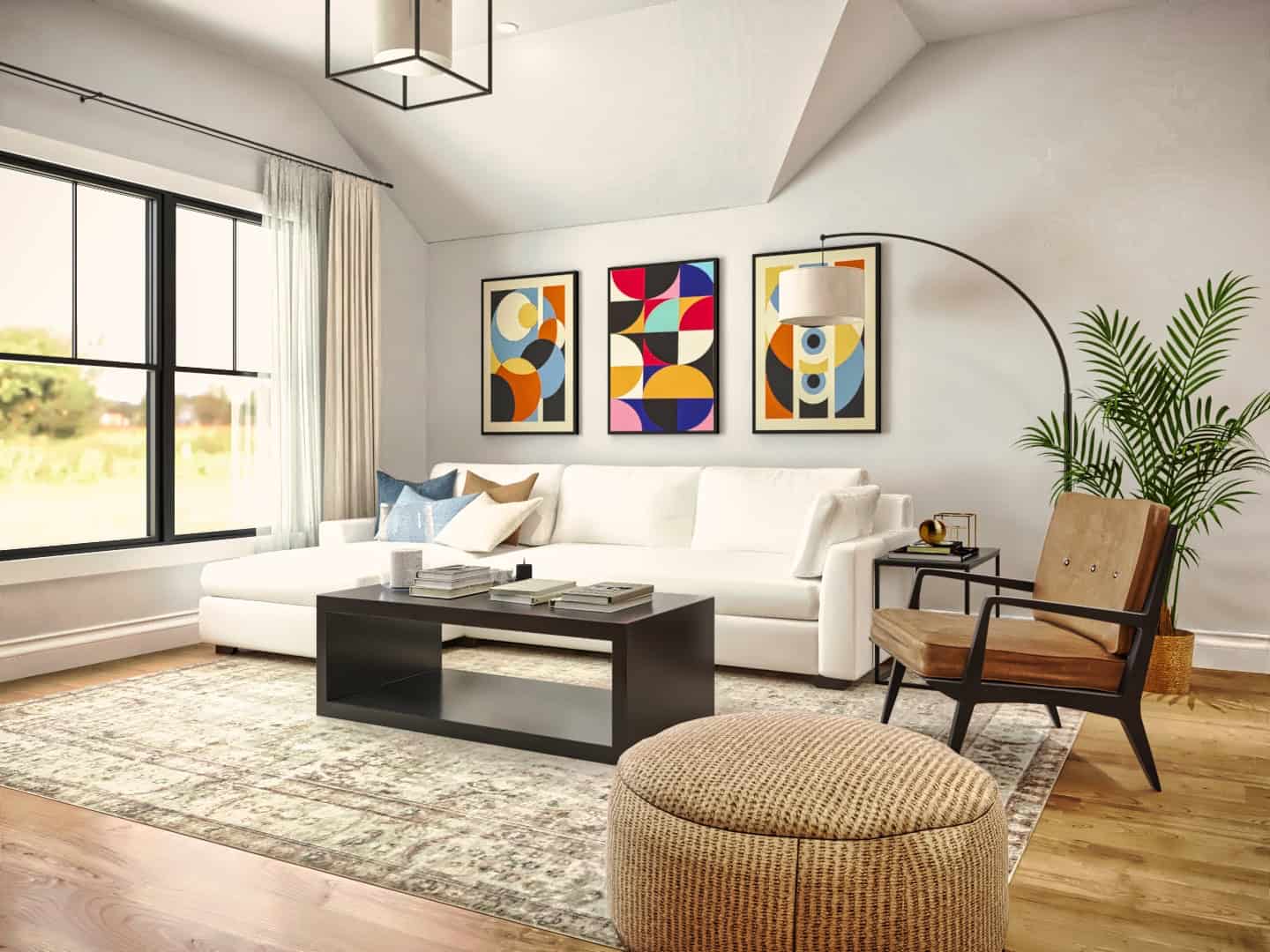 Recreation Room of this 2-Bedroom,1056 Sq Ft Plan -198-1174