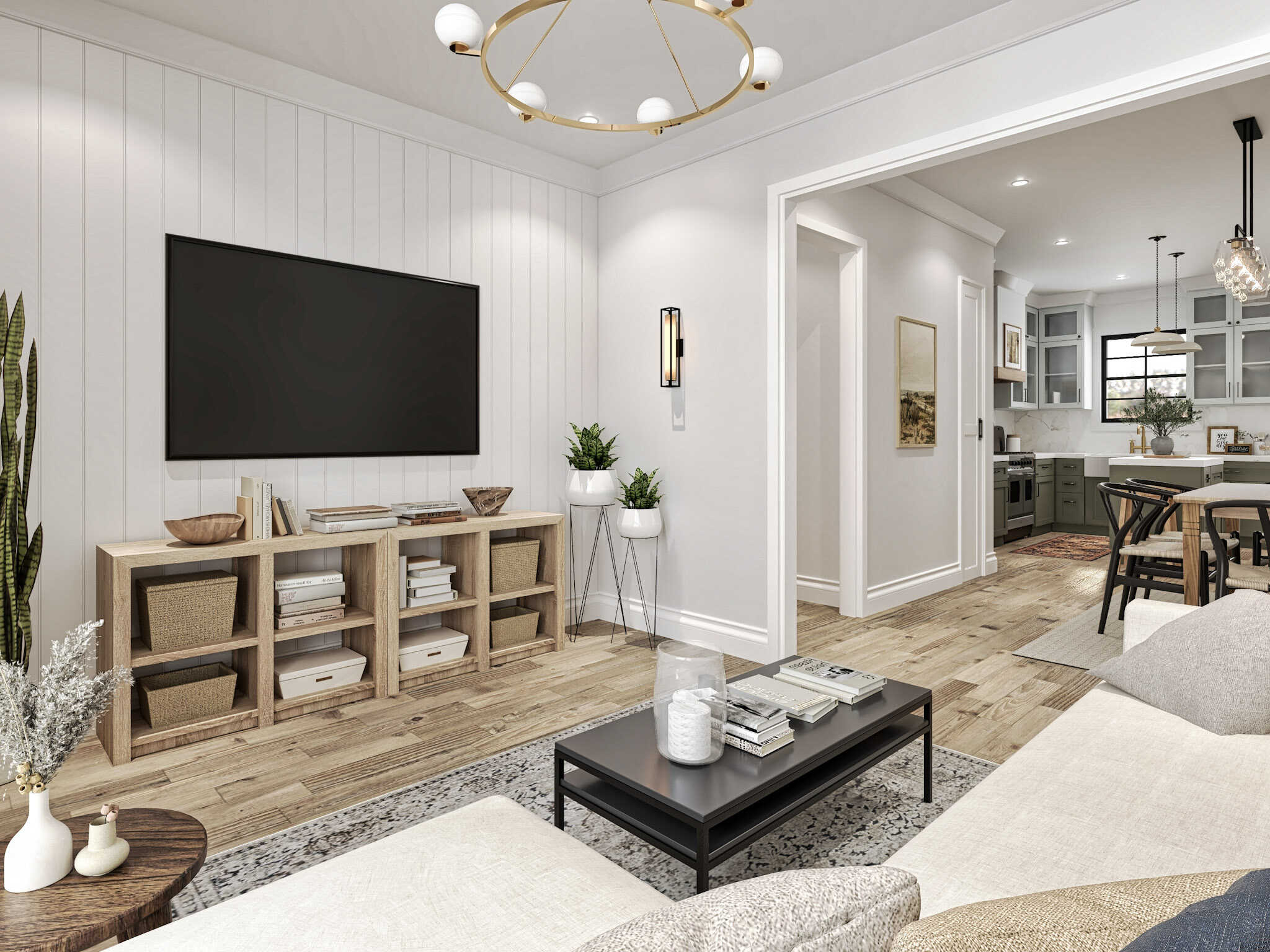 Living Room of this 2-Bedroom,1696 Sq Ft Plan -198-1176