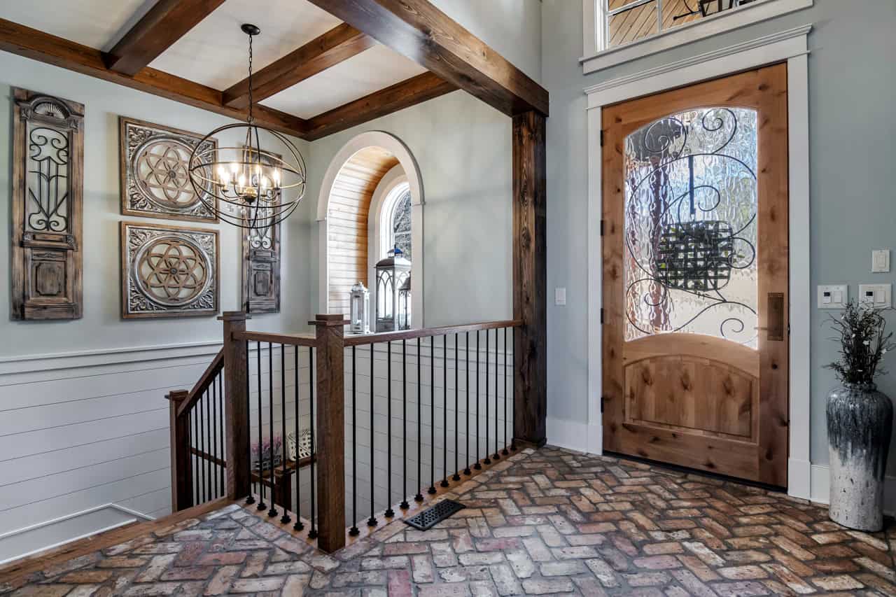 Stairs of this 4-Bedroom,4042 Sq Ft Plan -198-1182