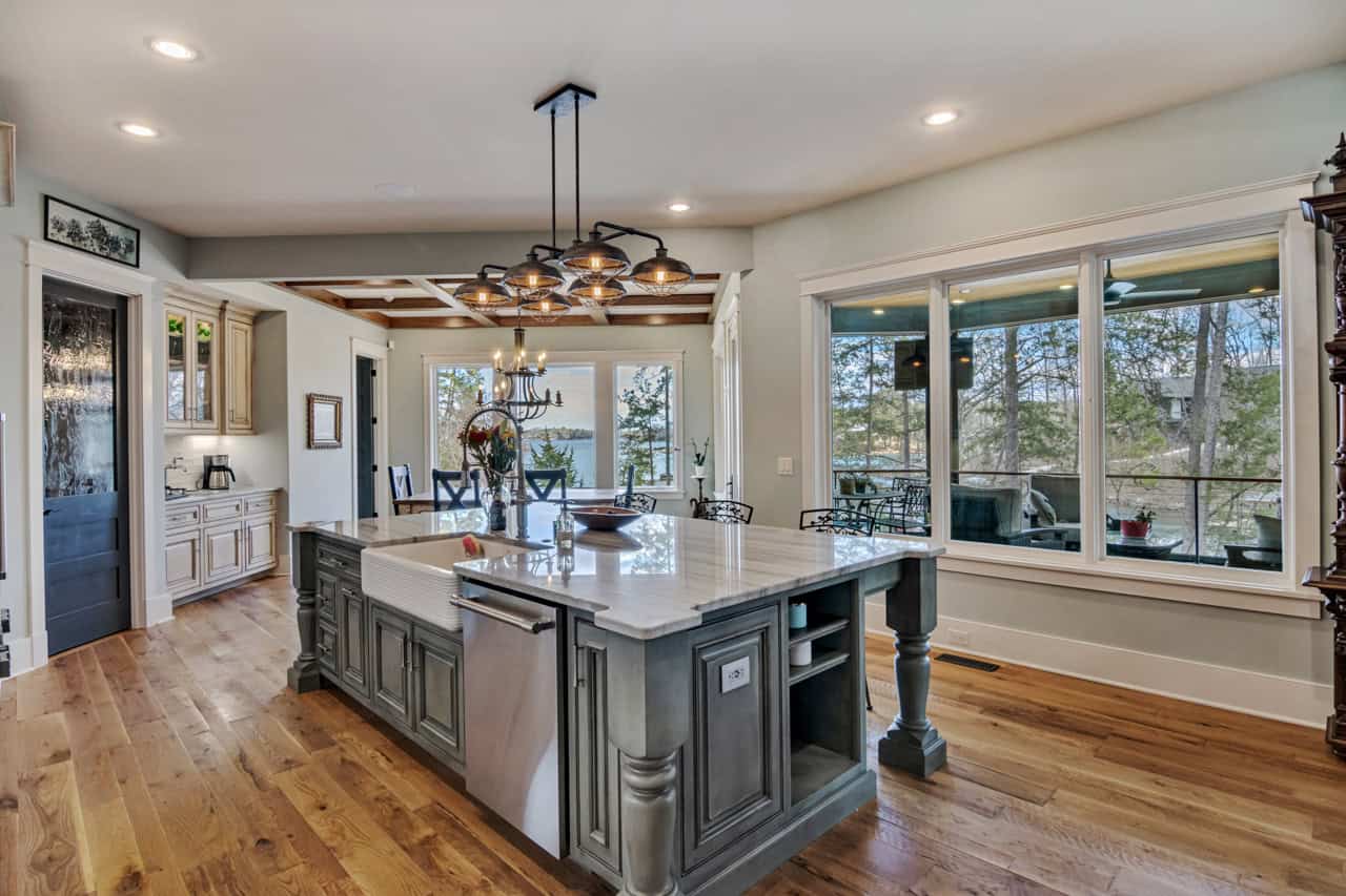 Kitchen: Kitchen Island of this 4-Bedroom,4042 Sq Ft Plan -198-1182