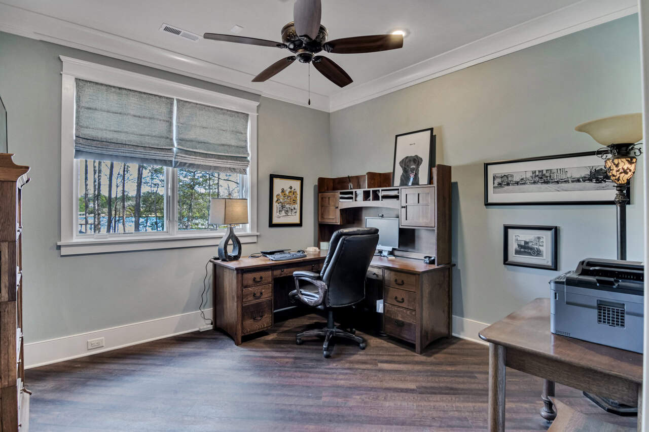 Home Office of this 4-Bedroom,4042 Sq Ft Plan -198-1182