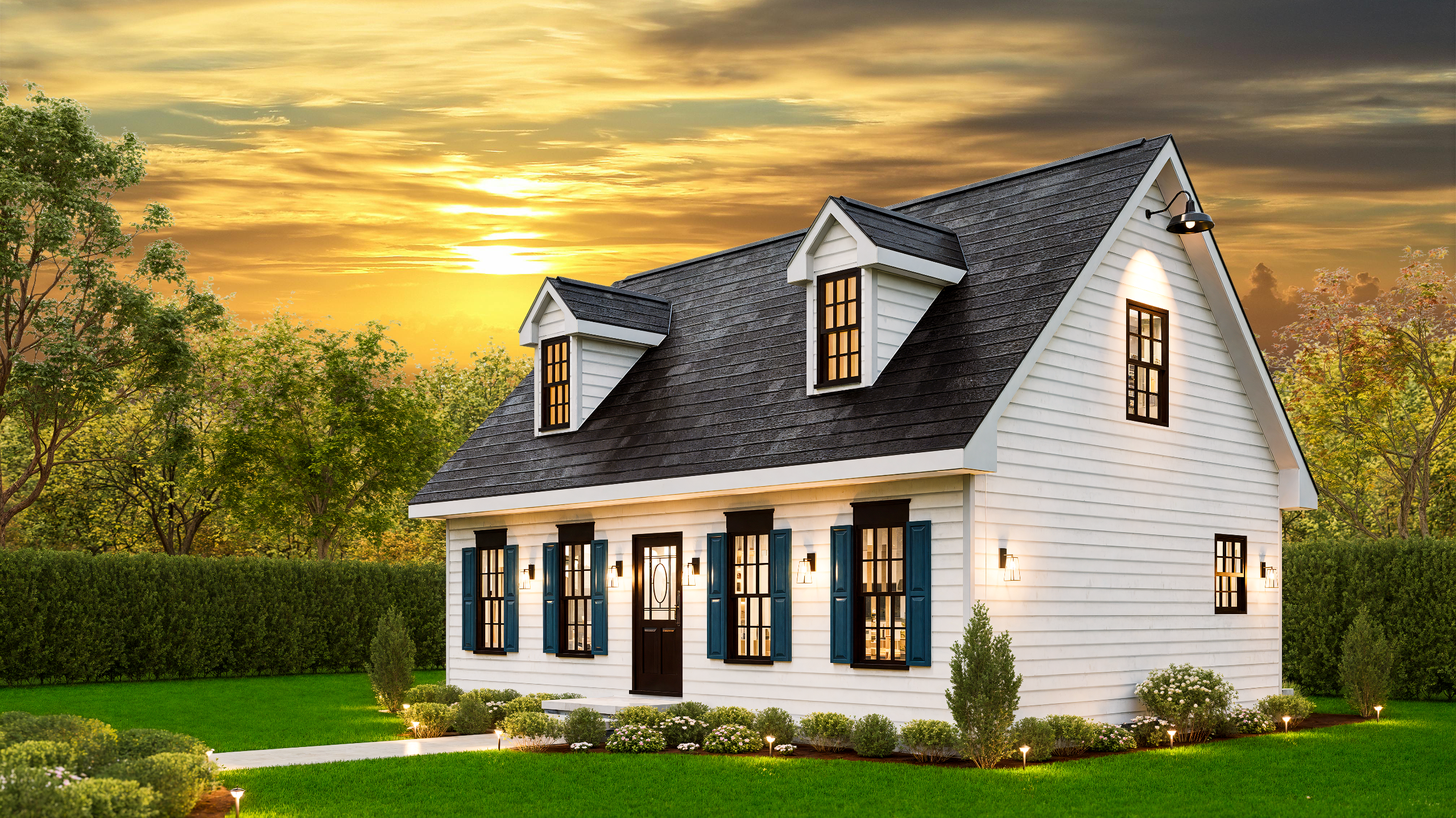 Right Side View of this 3-Bedroom,1193 Sq Ft Plan -198-1204