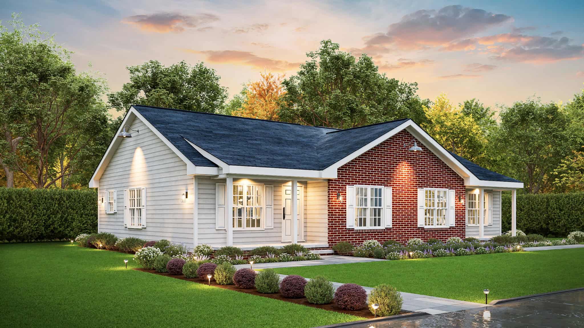 Left Side View of this 4-Bedroom,1970 Sq Ft Plan -198-1207