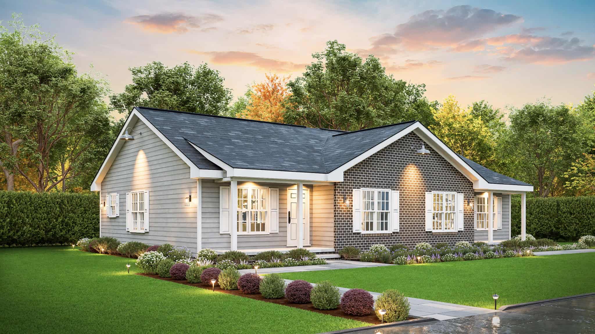 Left Side View of this 4-Bedroom,1970 Sq Ft Plan -198-1207