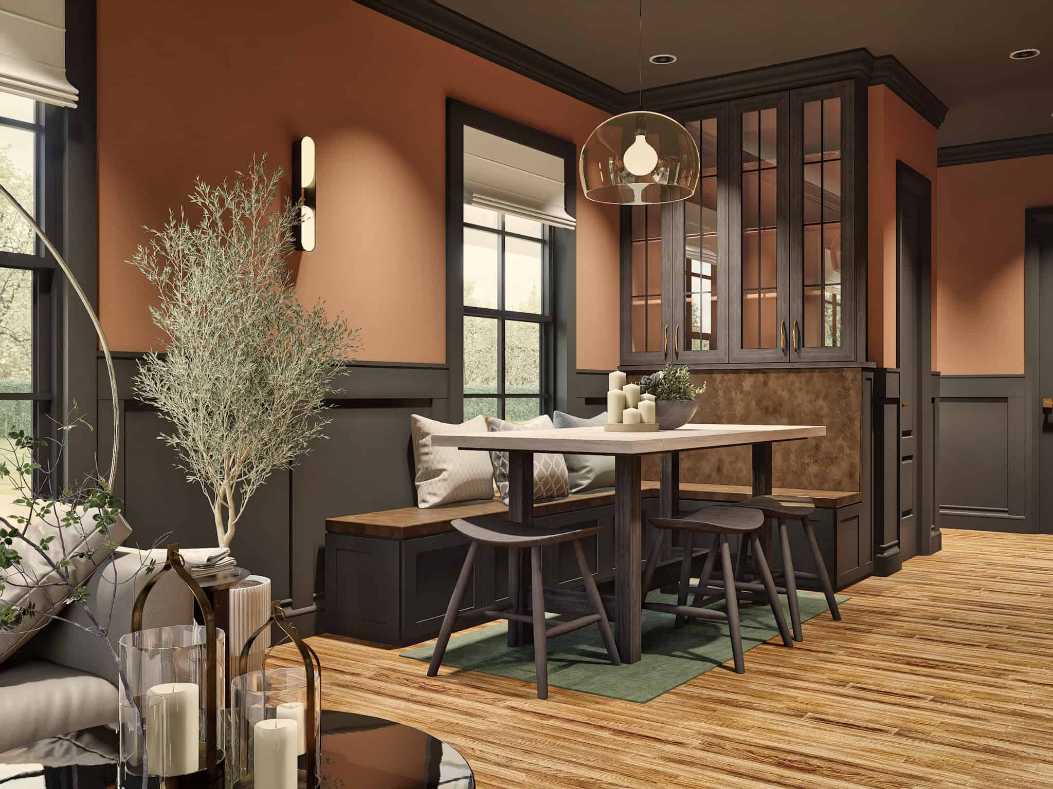 Dining Room of this 6-Bedroom,2560 Sq Ft Plan -198-1212