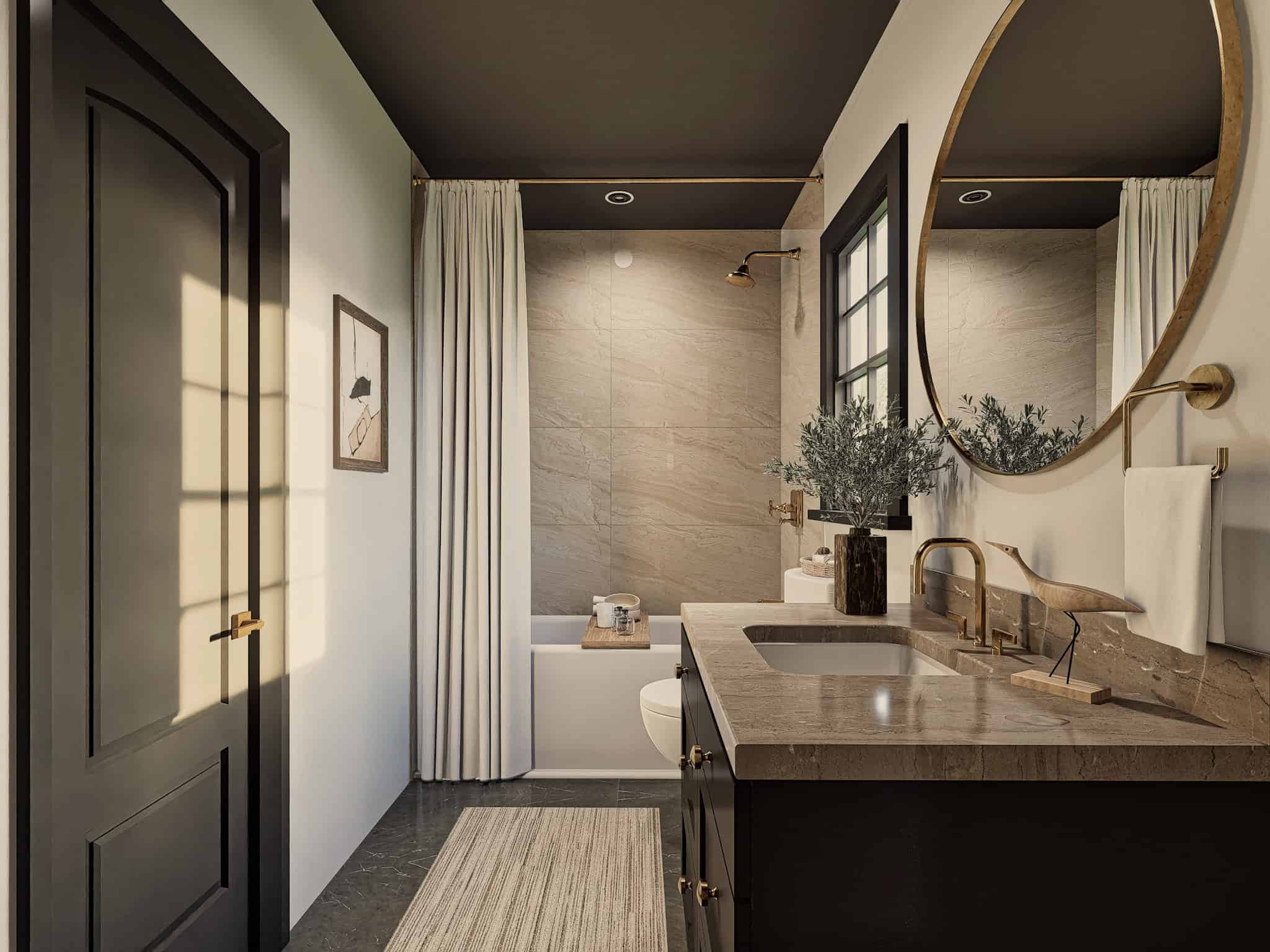 Bathroom of this 6-Bedroom,2560 Sq Ft Plan -198-1212