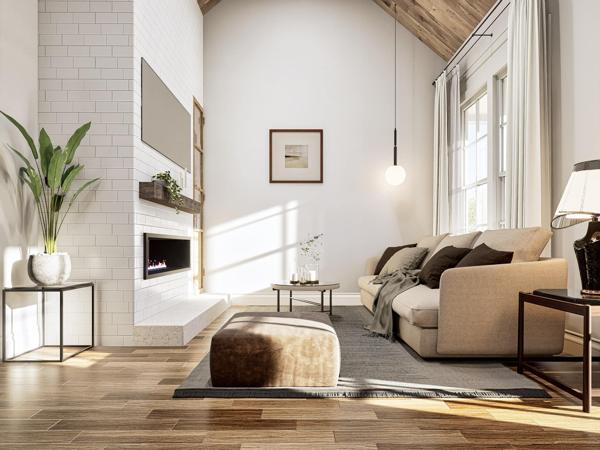 Living Room of this 3-Bedroom,1209 Sq Ft Plan -198-1218