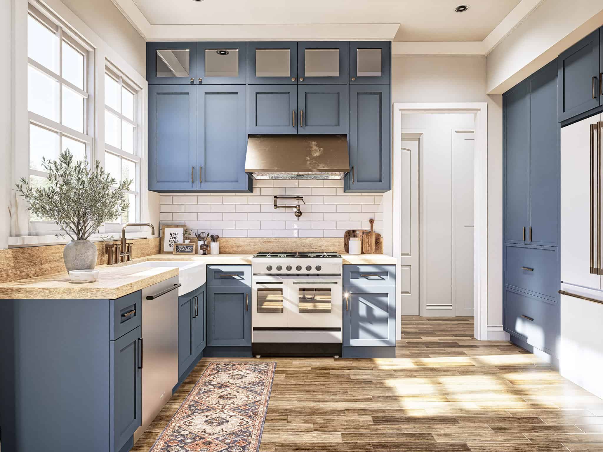 Kitchen of this 3-Bedroom,1209 Sq Ft Plan -198-1218