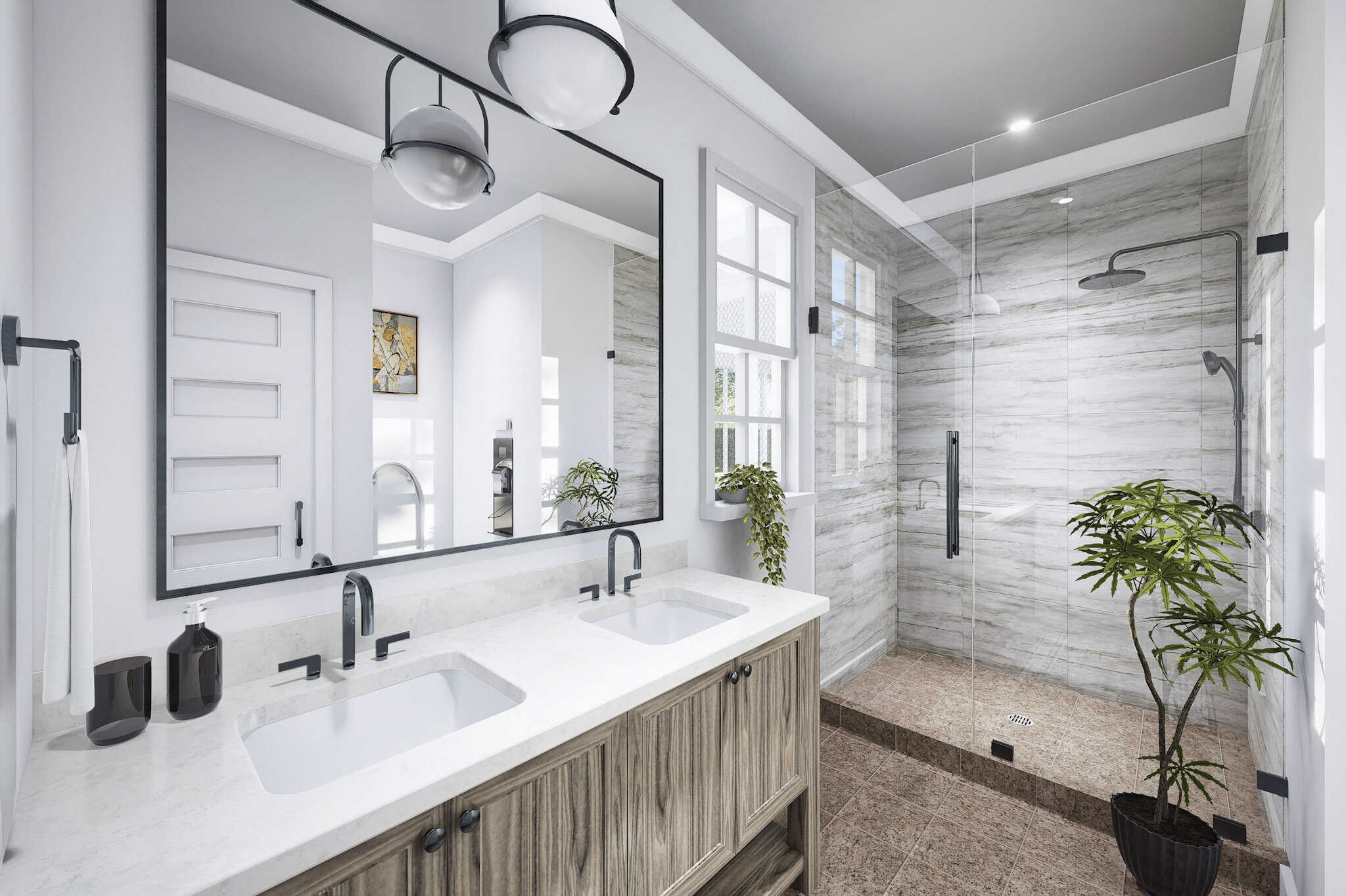 Master Bathroom: Sink/Vanity of this 3-Bedroom,1584 Sq Ft Plan -198-1226