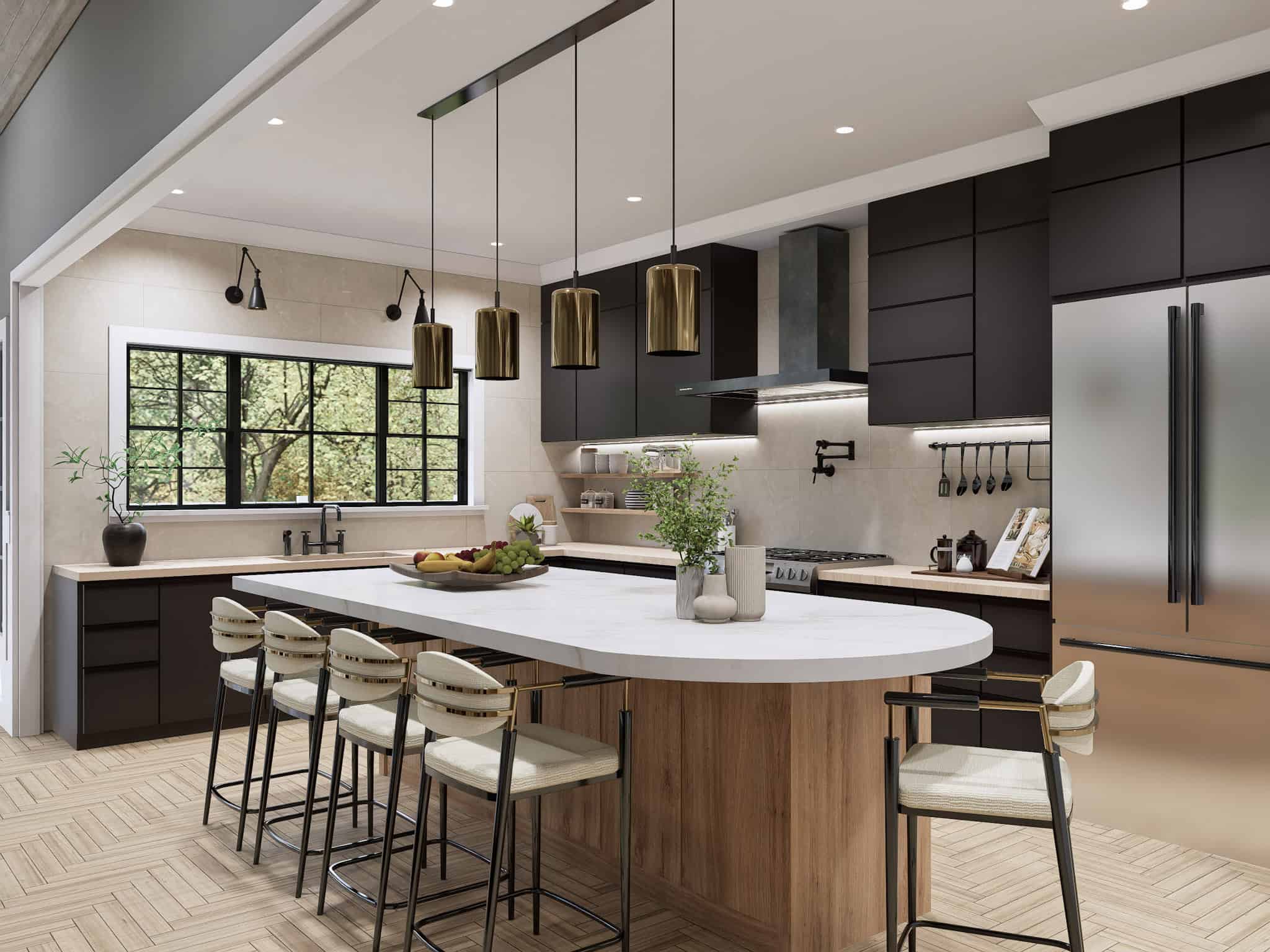 Kitchen of this 3-Bedroom,2351 Sq Ft Plan -198-1227