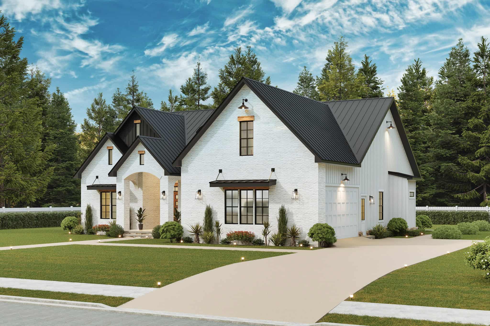 Right Side View of this 3-Bedroom,2351 Sq Ft Plan -198-1227