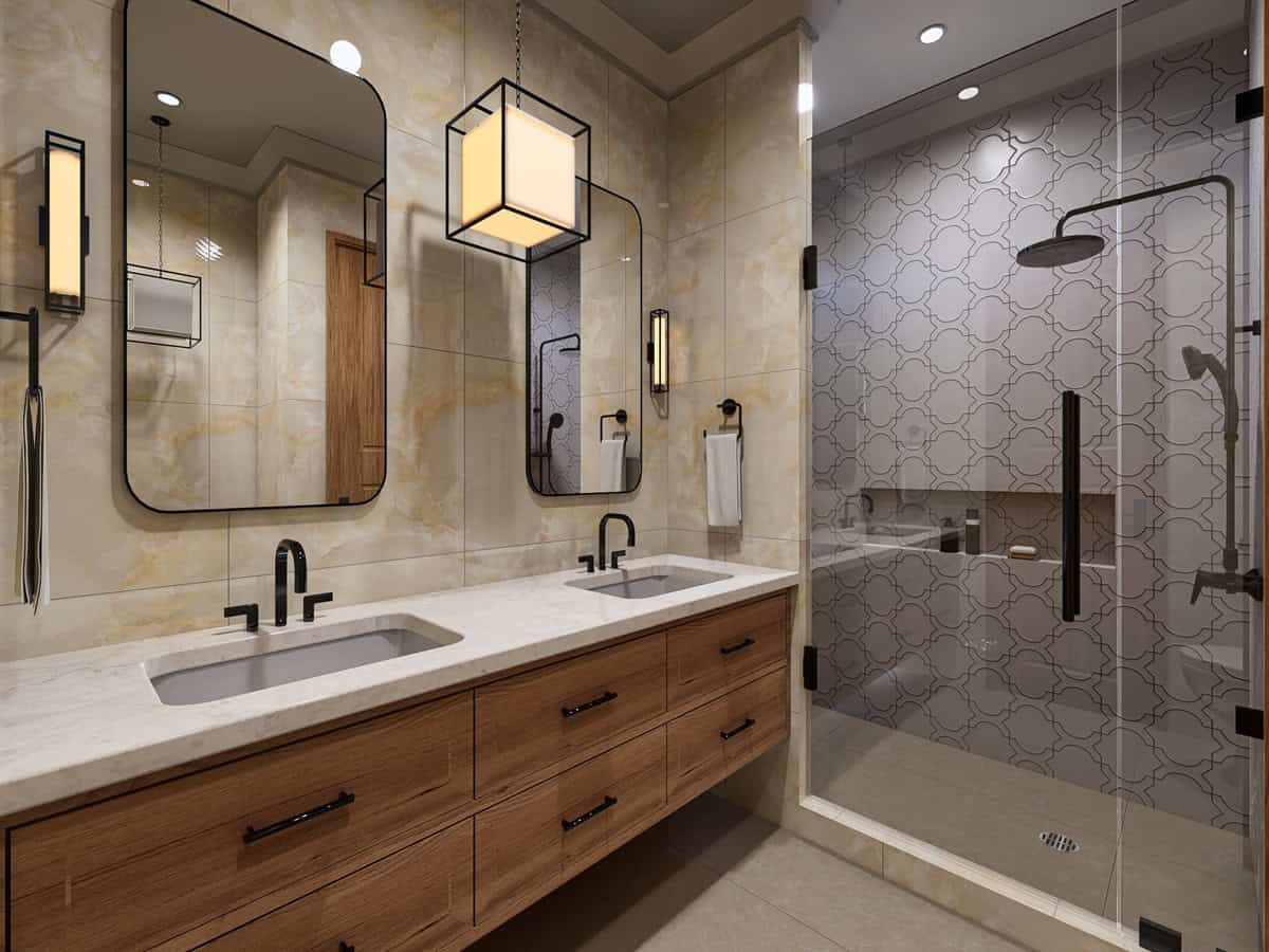 Bathroom of this 3-Bedroom,1638 Sq Ft Plan -198-1231