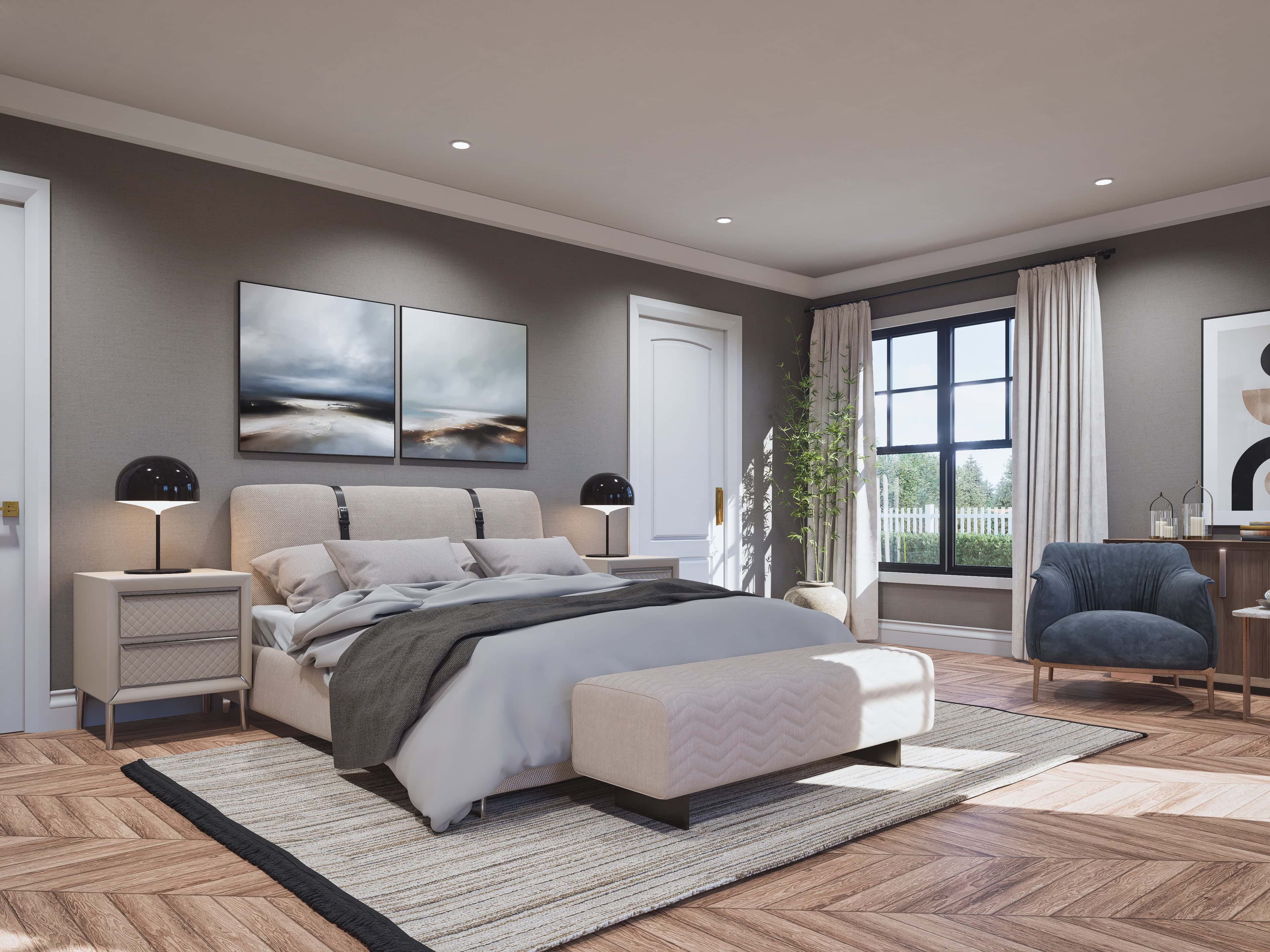 Bedroom of this 3-Bedroom,1682 Sq Ft Plan -198-1234