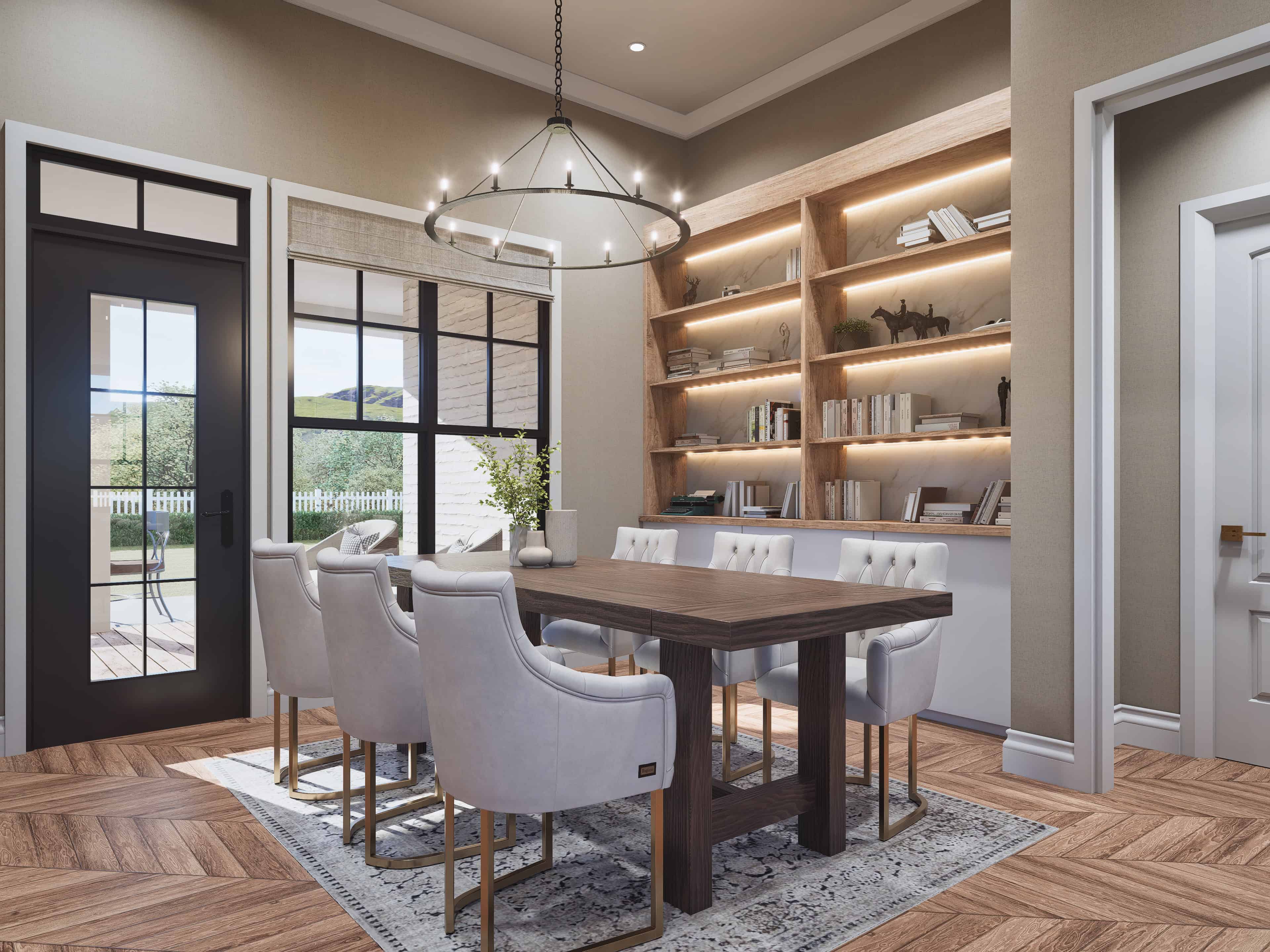 Dining Room of this 3-Bedroom,1682 Sq Ft Plan -198-1234