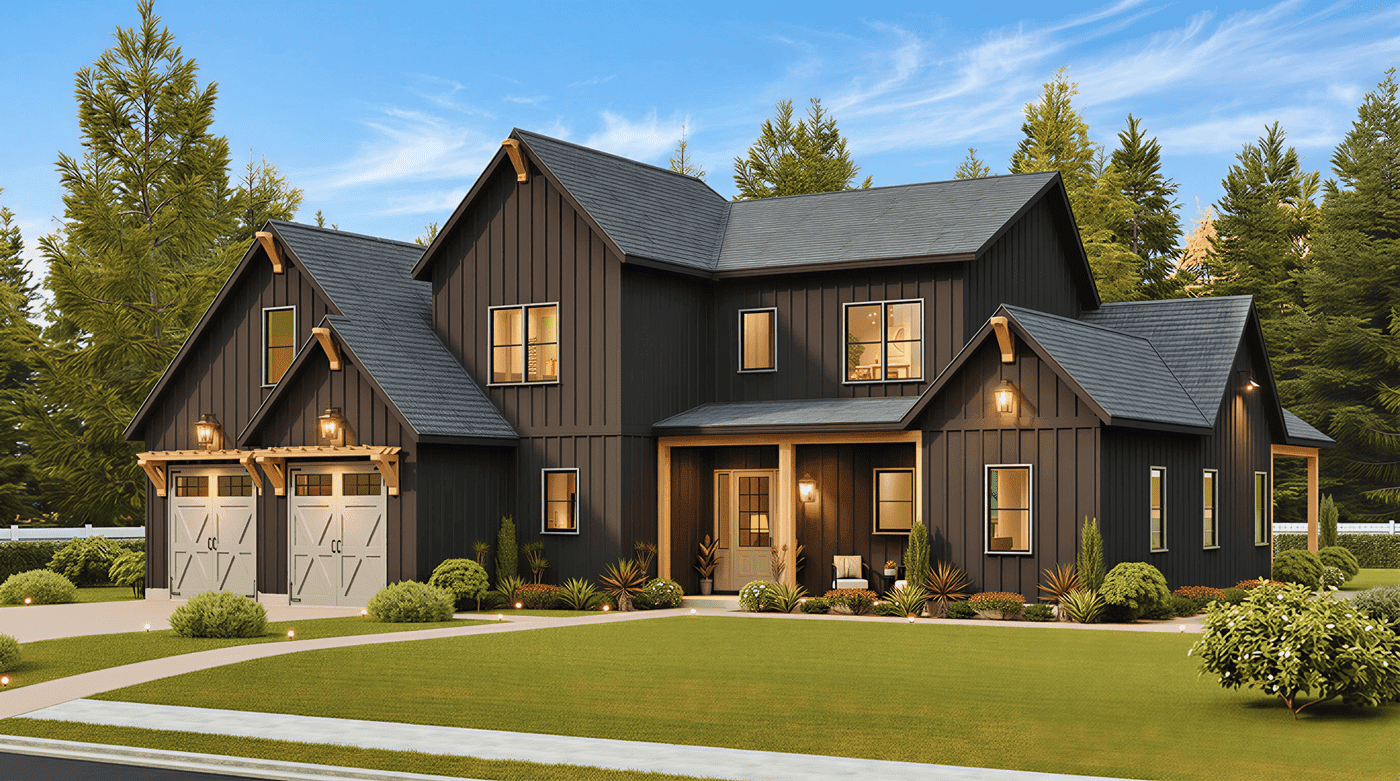 Right Side View of this -Bedroom, Sq Ft Plan -198-1235