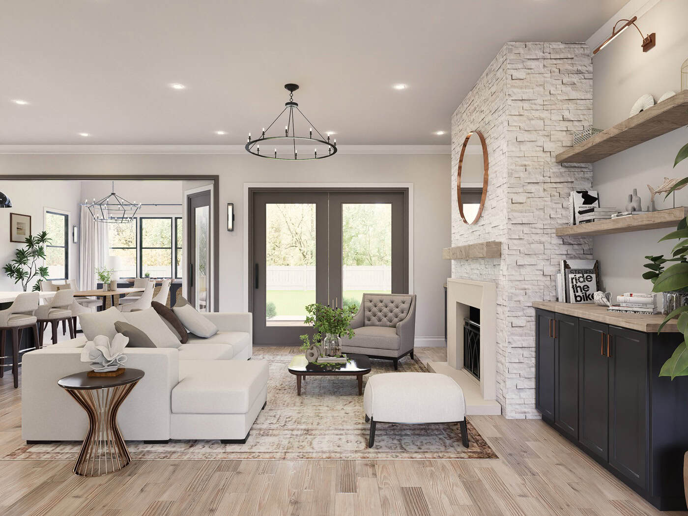 Living Room of this -Bedroom, Sq Ft Plan -198-1235