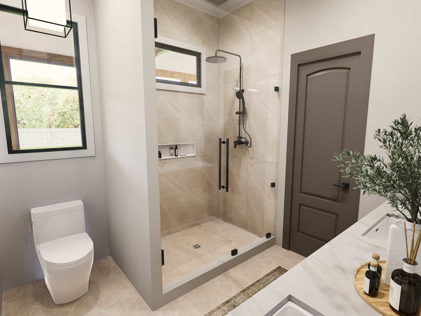 Bathroom of this -Bedroom, Sq Ft Plan -198-1235
